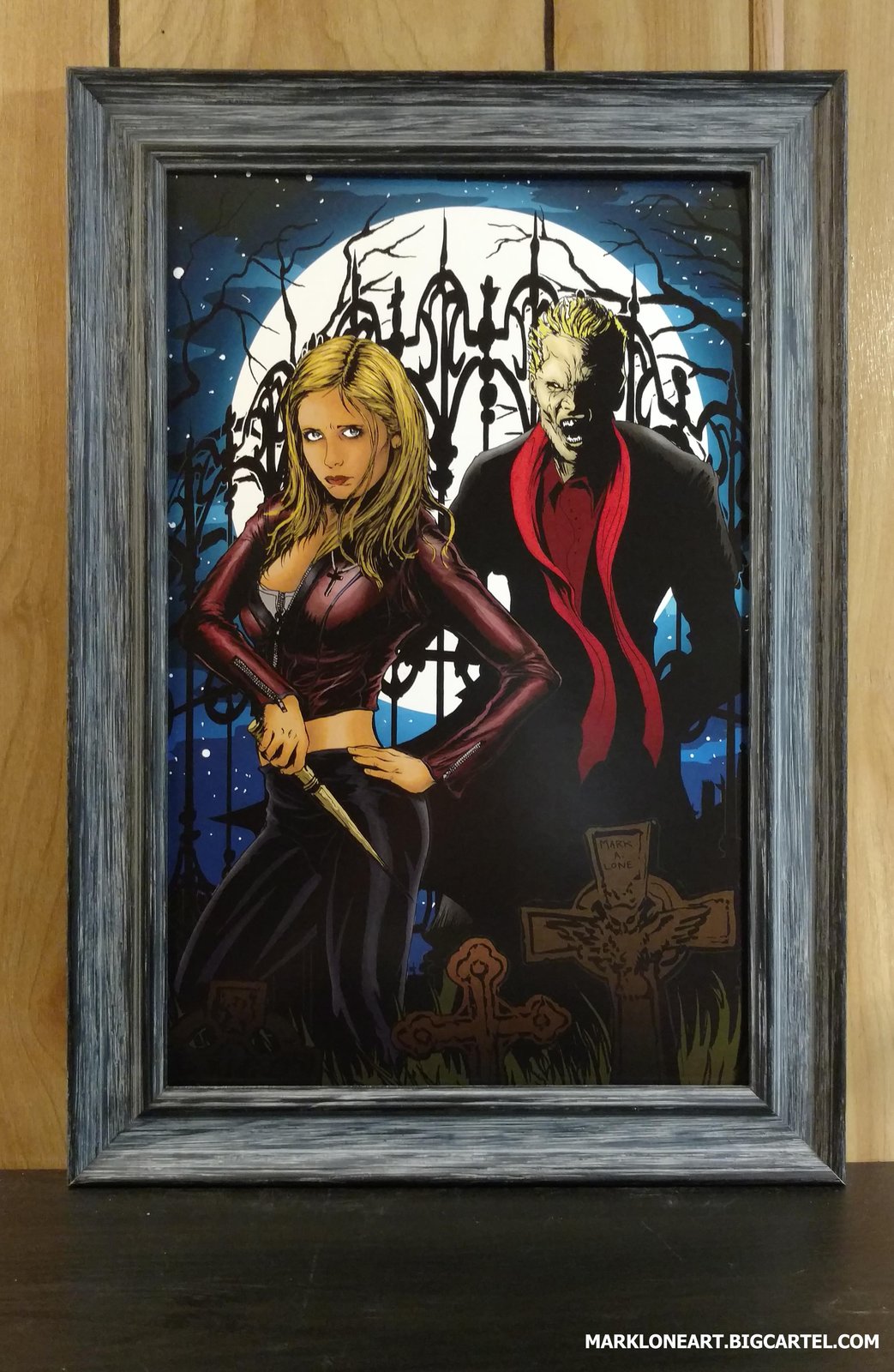 BUFFY & SPIKE | markloneart